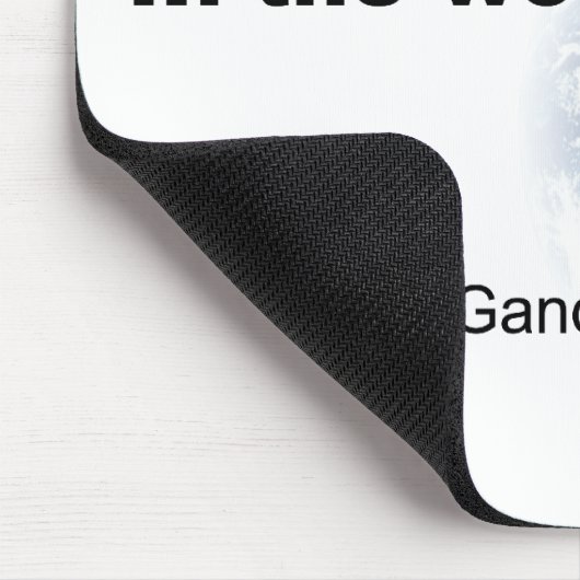 wit wijzigen muismat (Hoek)