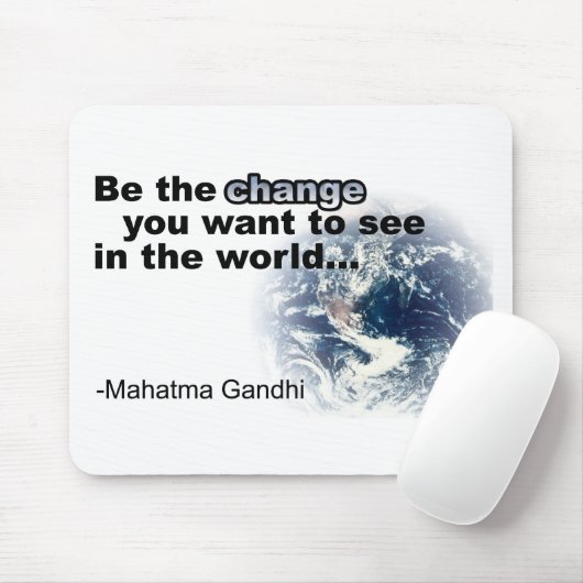 wit wijzigen muismat (Met muis)