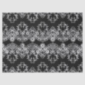 Wit-wit lichtvlak op zwarte loskoppeling tissuepapier (Voorkant)