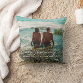 Wit-witbestemming van bruiloft Honeymoon Kussen (Deken)