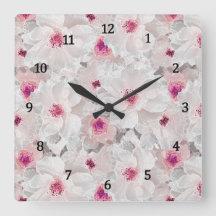 Wit-witte en roze floraal