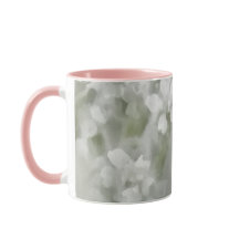 Wit-witte impressionistische botanische bloemenkun