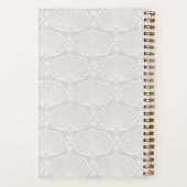 Wit Zand Beige | Deco Fans Persoonlijk Notitieboek (Achterkant)