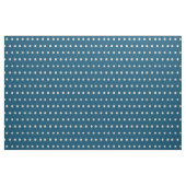 Wit Zanddollerpatroon Navy Blauwe Stof (Fat Quarter)