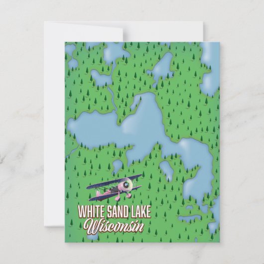Wit zandmeer Wisconsin (Voorkant)
