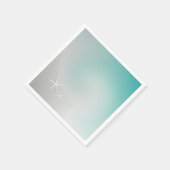 Wit zandstrand en Star Fish Servet (Hoek)