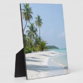 Wit Zandstrand Fotoplaat (Zijkant)