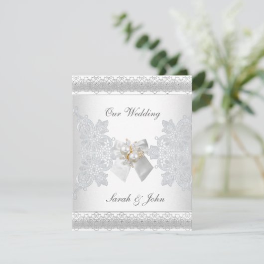 Wit-zijderoute parelparel kaart (Staand voorkant)