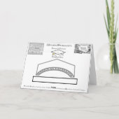 Wit & Zilver Afstudeerder Pet Printable Party Pet  Kaart (Achterkant)