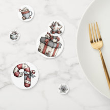 WIT ZILVER ROOD KERSTFEest THEMA