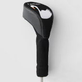Wit Zwaan Design Golfheadcover (Schuin)