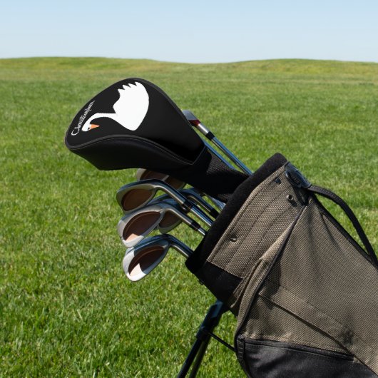 Wit Zwaan Design Golfheadcover (Insitu)