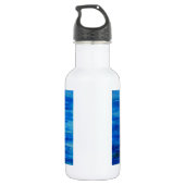 Wit-zwanenschilderij, watervogel, vogel waterfles  (Achterkant)