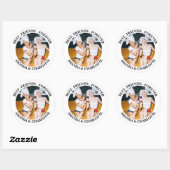 Wit & zwart beste vrienden voor altijd Sticker (Vel)