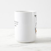 wit, zwart, blauw Rumi - Mok roofdervis (Center)