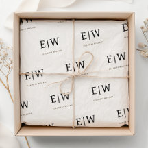 Wit Zwart Branded Bedrijfsverpakking