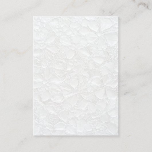 Wit & Zwart Classic Details Informatiekaartje (Achterkant)