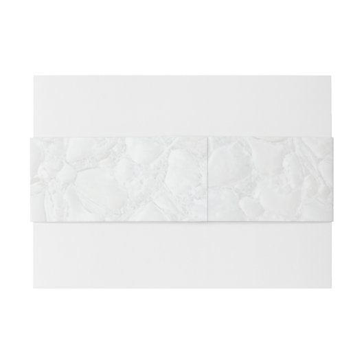 Wit Zwart Elegant Script Uitnodigingen Wikkel (Achterkant Voorbeeld)