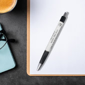 Wit zwart inspirerend quote afstuderen pen