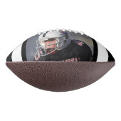 Wit Zwart Naam Nummer Team Foto American Football (Gedraaid 90)