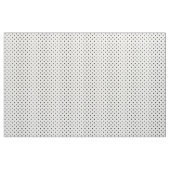 Wit/zwart poka-dots stof (Yard (91,4 cm))