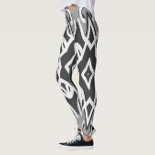 Wit & Zwart "Ratti_Creative_Arts" Leggings (Links)