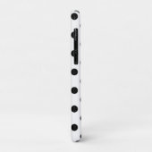 Wit & Zwart Stippen Stip Case-Mate iPhone Case (Achterkant/links)