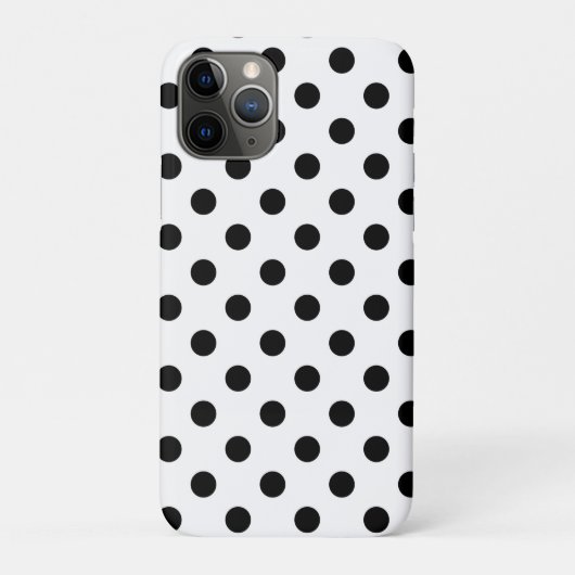 Wit & Zwart Stippen Stip Case-Mate iPhone Case (Achterkant)