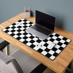 Wit & zwart Zakelijk logo Bedrijfsmerk Checkers Bureaumat