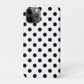 Wit & Zwarte Stippen Stip Case-Mate iPhone Case (Achterkant)