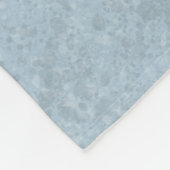 Wit Zwitsers Herder Wit GSD Cartoon Hond Blauw Fleece Deken (Hoek)