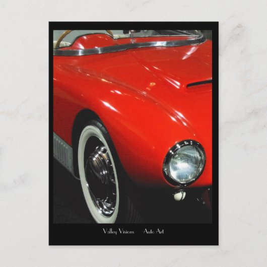 Witbandenband Briefkaart (Voorkant)