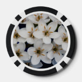 Witbloemen Pokerchips (Achterkant)