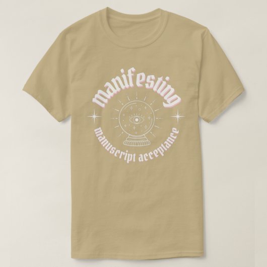 witboek aanvaarding witte letters t-shirt (Design voorkant)