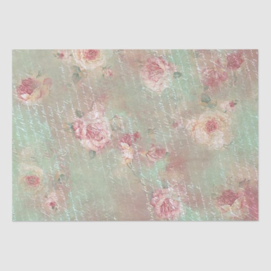 witboek Shabby Chic Decoupage Tissue Tissuepapier (Voorkant)