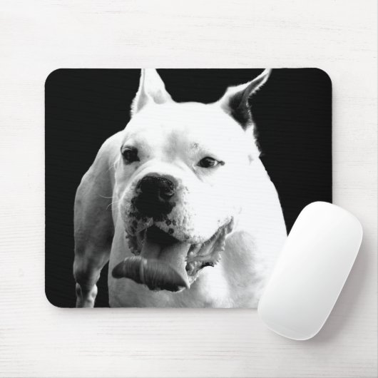 Witboksmousepad Muismat (Met muis)