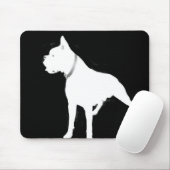 Witboksmousepad Muismat (Met muis)