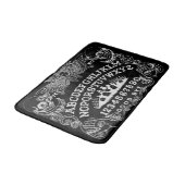 Witbord Black Bath Mat (Gekanteld)