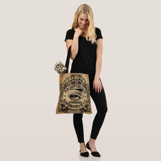 witbord-tas tote bag (Op model)