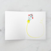 Witbrauwleguaan Kaart (Binnen)