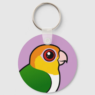 Witbuikpapegaai Sleutelhanger
