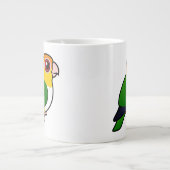 Witbuikparkiet Grote Koffiekop (Voorkant)