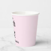 Witch 1st Birthday Papieren Bekers (Links)