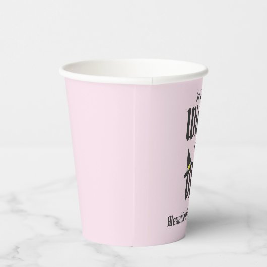 Witch 1st Birthday Papieren Bekers (Rechts)