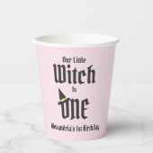 Witch 1st Birthday Papieren Bekers (Voorkant)