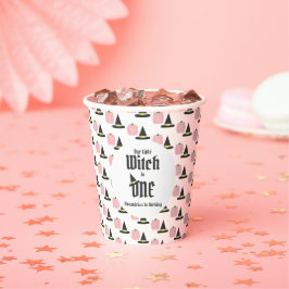 Witch 1st Birthday Papieren Bekers