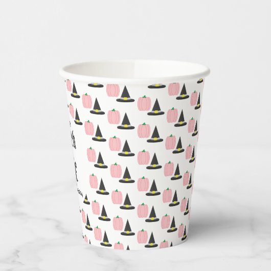 Witch 1st Birthday Papieren Bekers (Links)