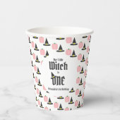 Witch 1st Birthday Papieren Bekers (Voorkant)