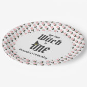 Witch 1st Birthday Papieren Bordje (Gekanteld)