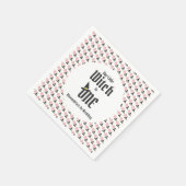 Witch 1st Birthday Servet (Hoek)